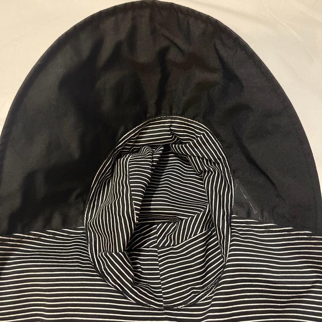 【未使用】芦屋ロサブラン　rose blanc フルハット　ブラック　総遮光