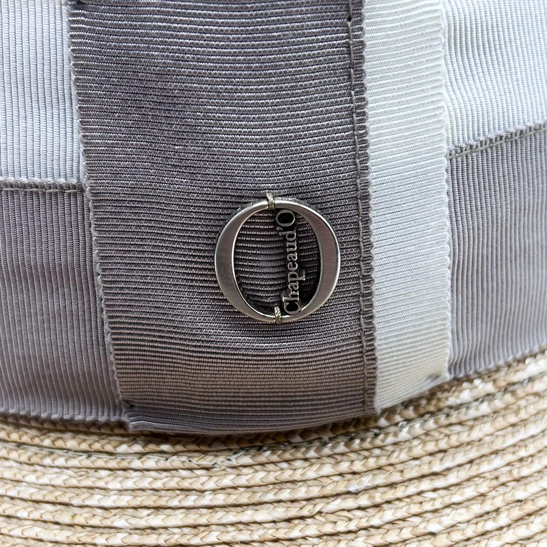 【新品】 Chapeau d’ O ハット ストローハット 麦わら帽子