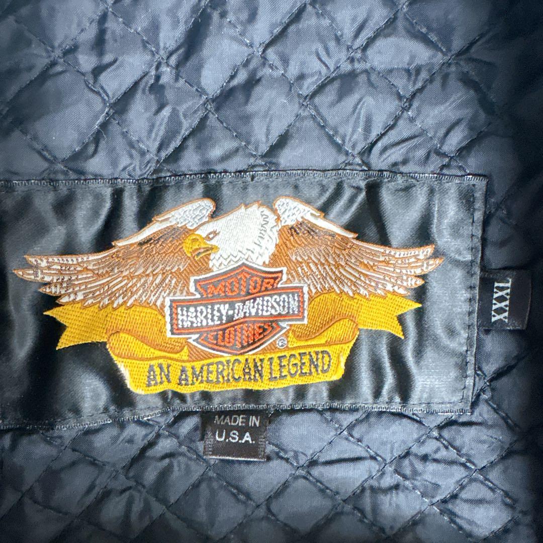 ハーレーダビッドソン MA-1 フライトジャケット XXXL 両面プリント