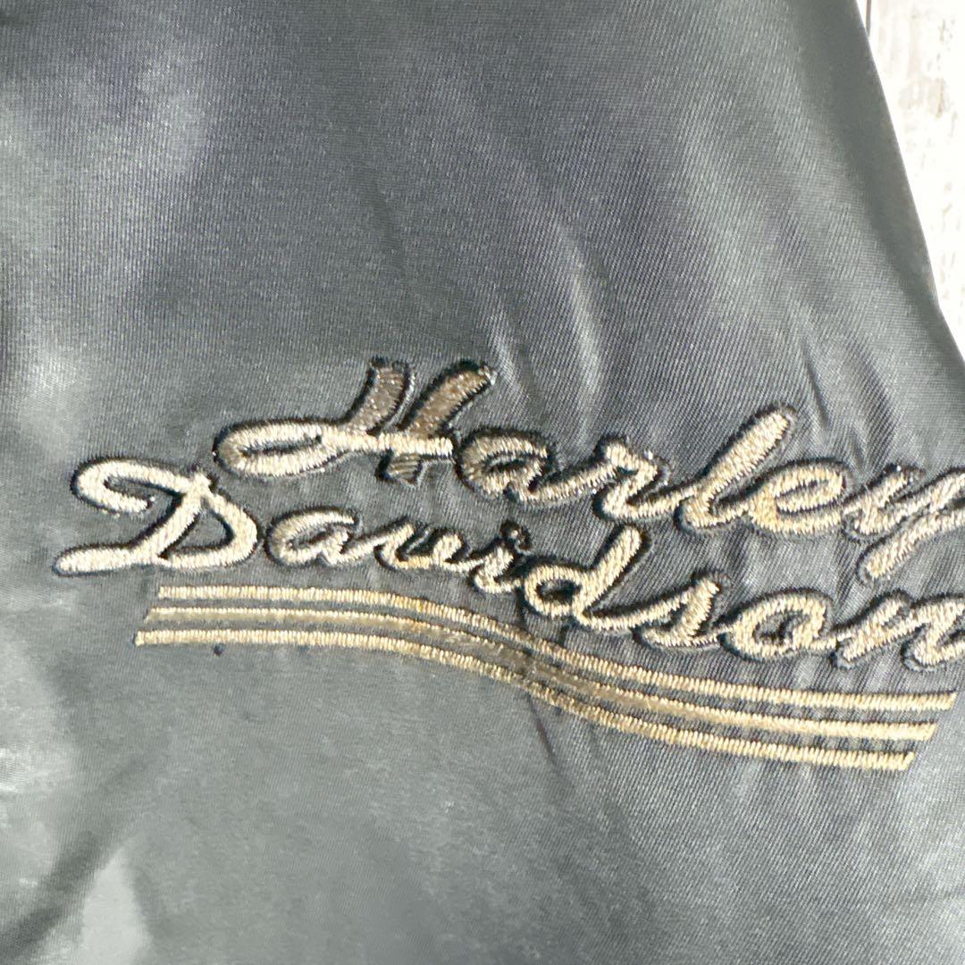 ハーレーダビッドソン MA-1 フライトジャケット XXXL 両面プリント