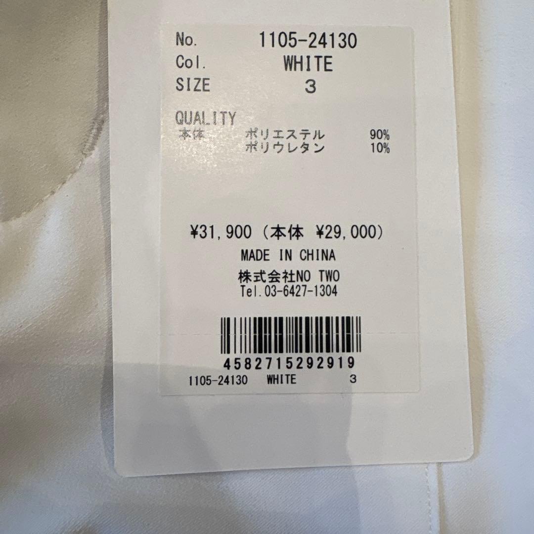 CPG レディース ゴルフパンツ ホワイト サイズ3