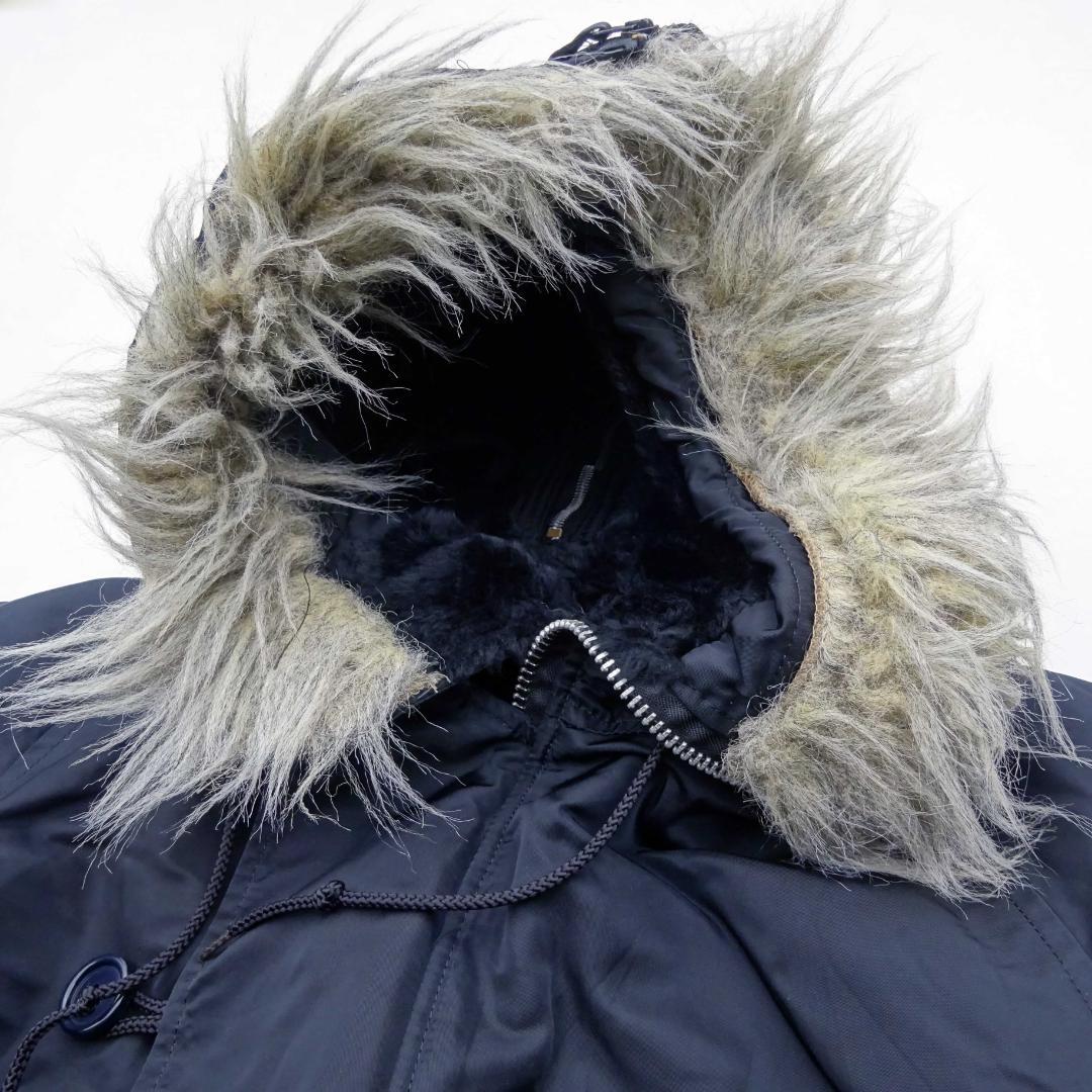 希少/USA製】ALPHA INDUSTRIES 80s アルファN-2B黒M