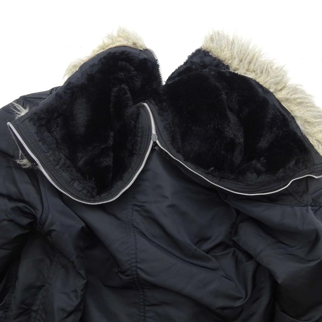 希少/USA製】ALPHA INDUSTRIES 80s アルファN-2B黒M