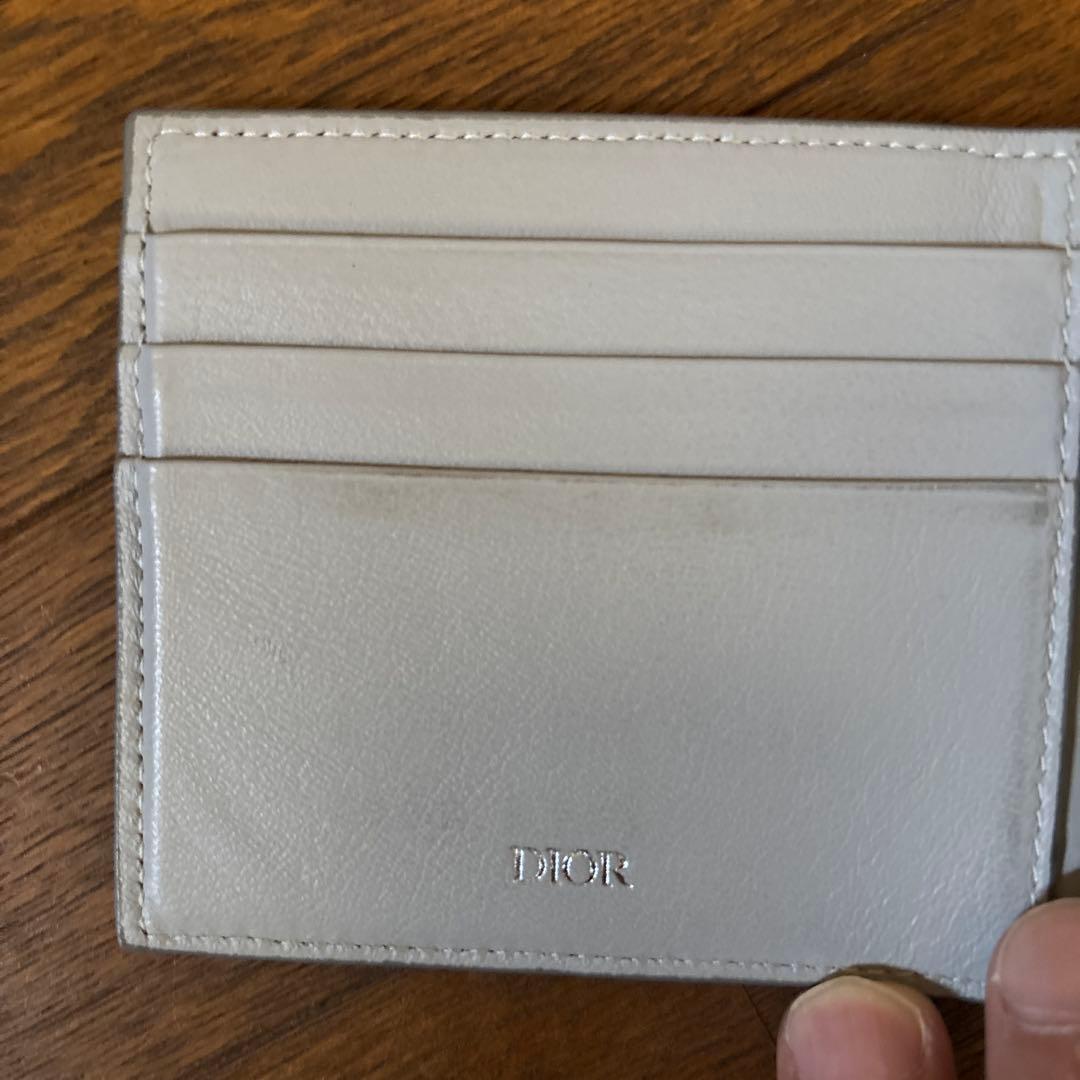 DIOR HOMME マネークリップ グレー　美品