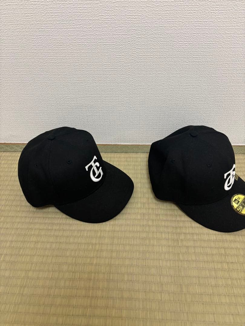 ジャイアンツ　New Era 黒キャップ 59FIFTY 7 1/4 ×2個