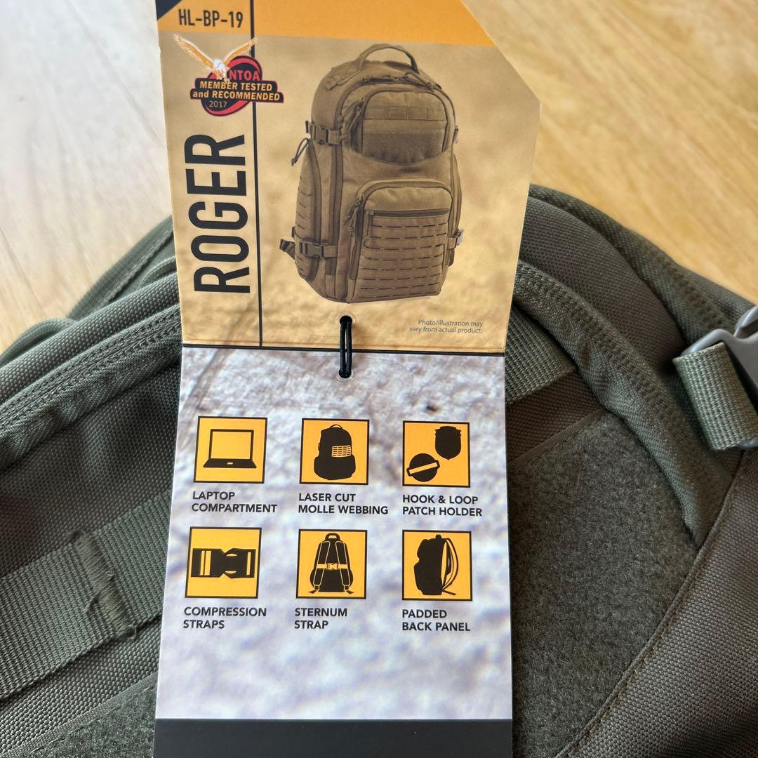HIGHLAND TACTICAL バックパック Roger 34.5ℓ