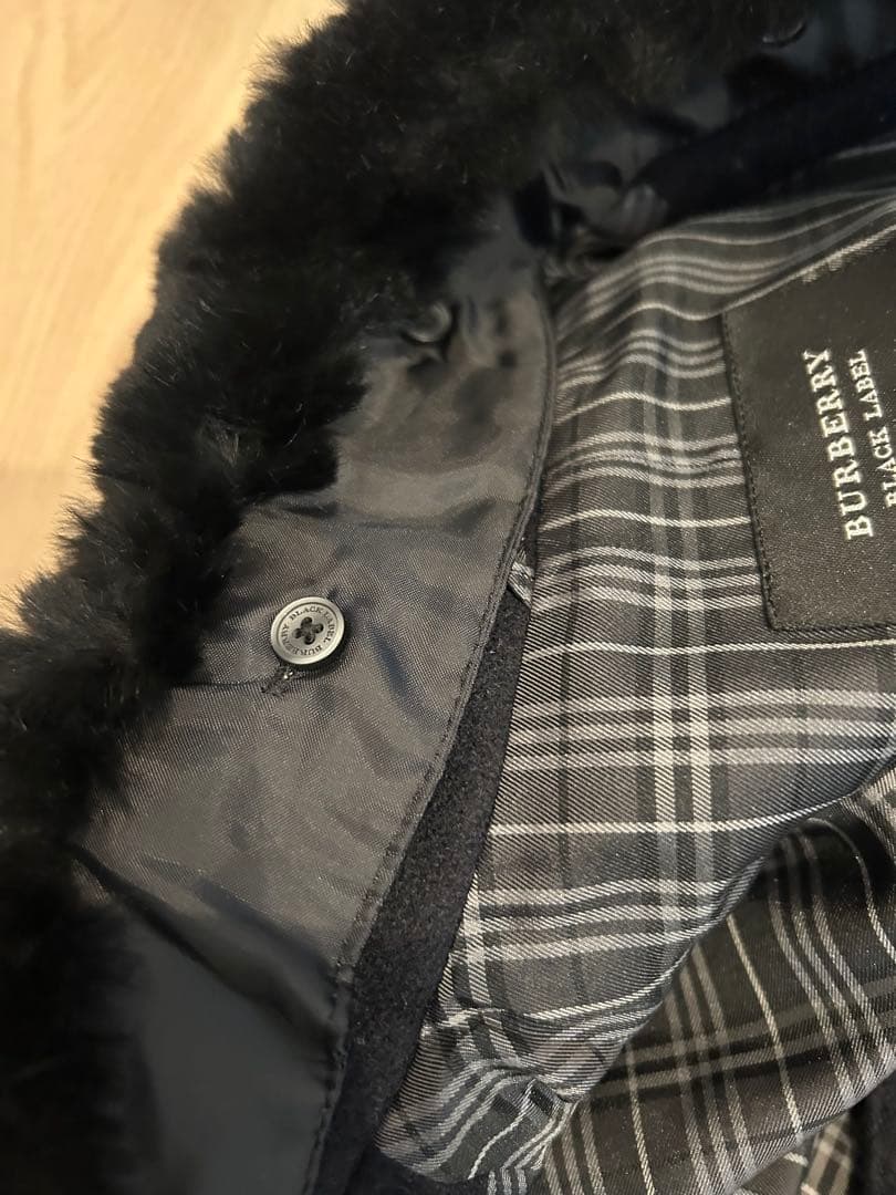 バーバリー　Burberryブラックレーベル　ピーコート
