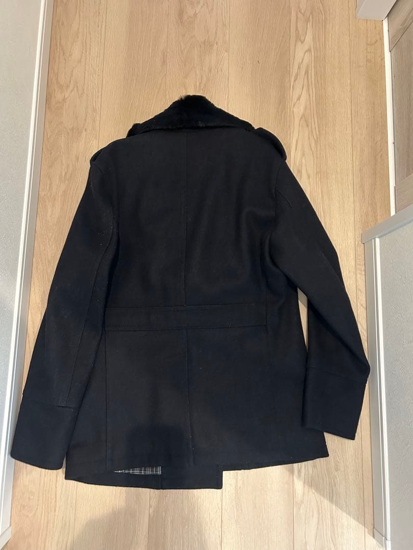 バーバリー　Burberryブラックレーベル　ピーコート