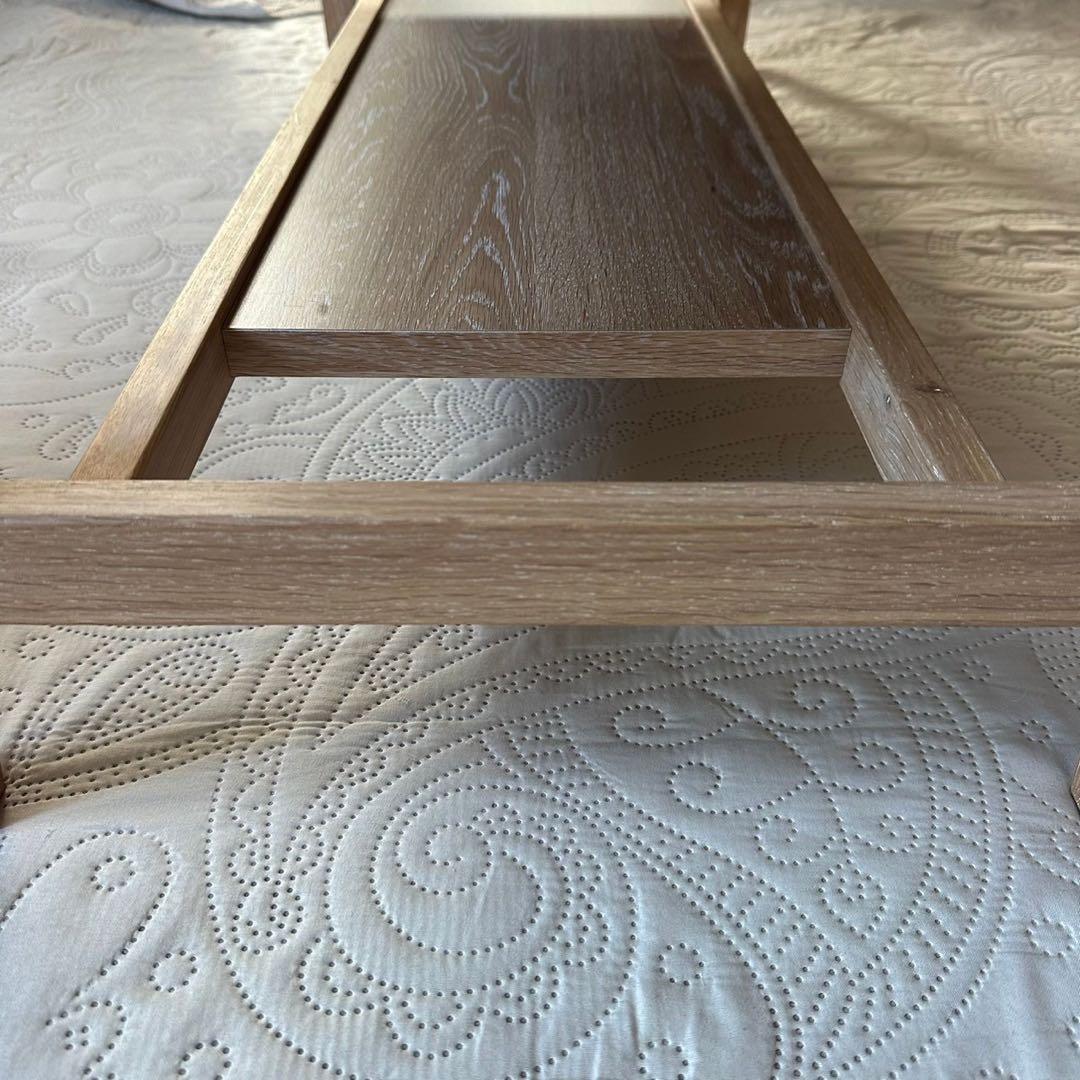 ［幅100］ローテーブル　ナチュラル木製　シギヤマ家具　2024年製