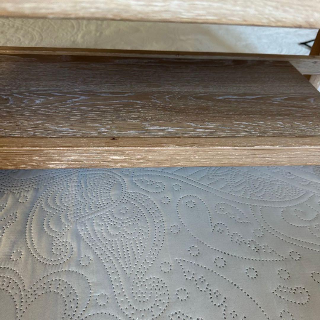 ［幅100］ローテーブル　ナチュラル木製　シギヤマ家具　2024年製