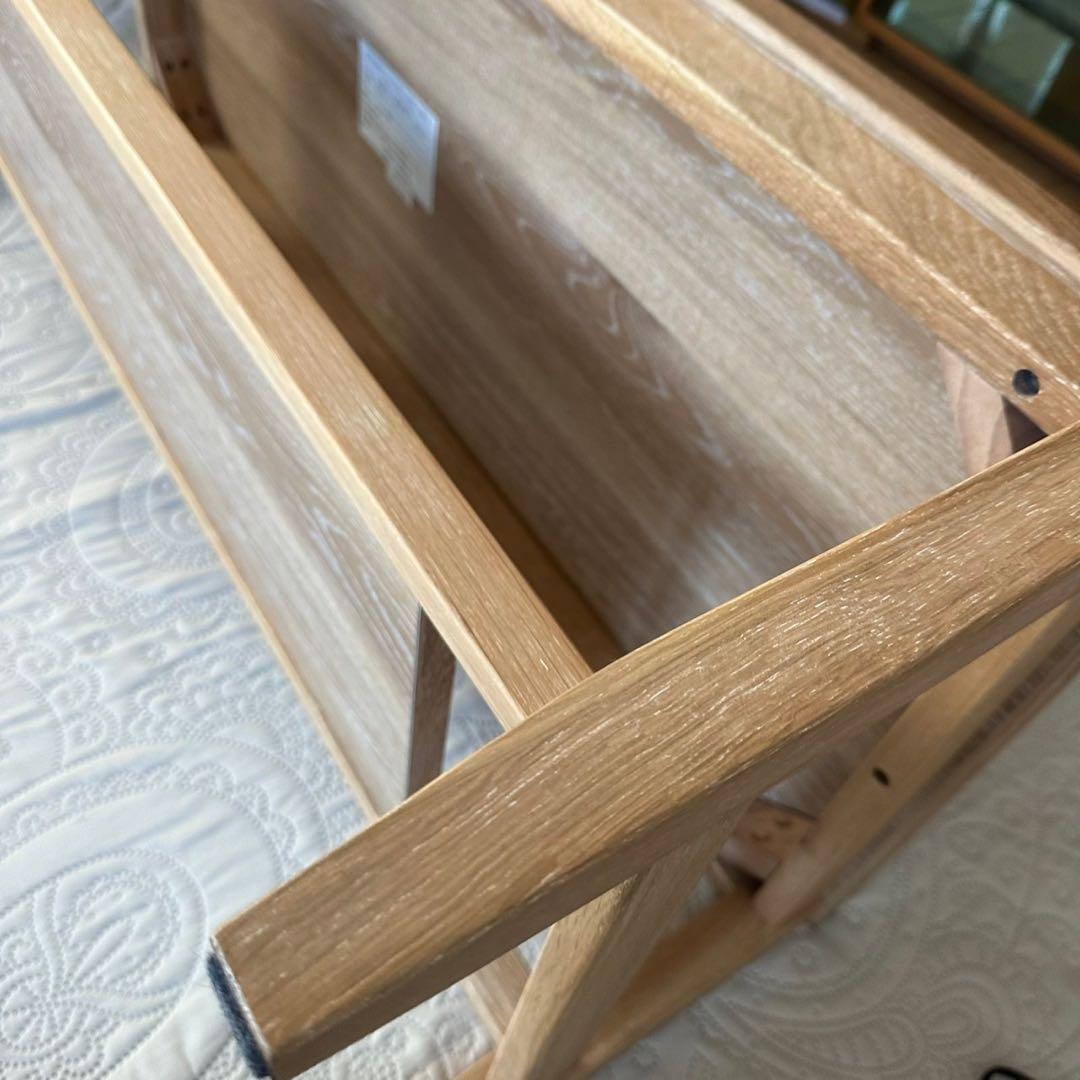 ［幅100］ローテーブル　ナチュラル木製　シギヤマ家具　2024年製