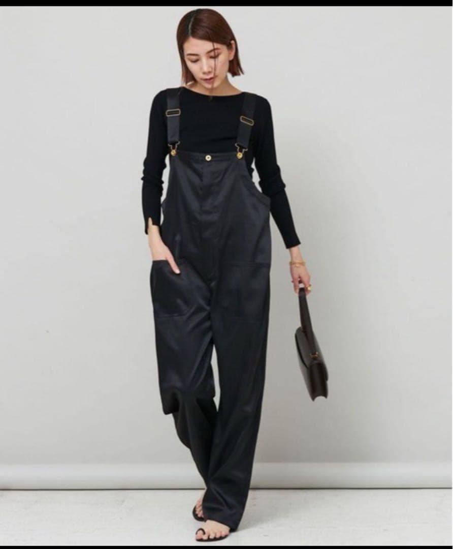 カレンソロジー 別注サテンオーバーオール