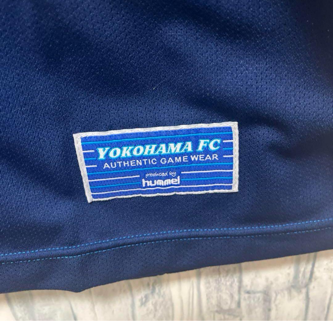 ヒュンメル 三浦知良 カズ 横浜FC 2014 ユニフォーム 半袖 ゲームシャツ