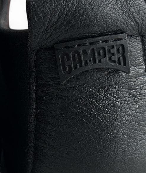 美品カンペール 本革レザー ライトニナ メリージェーン ストラップパンプス黒23