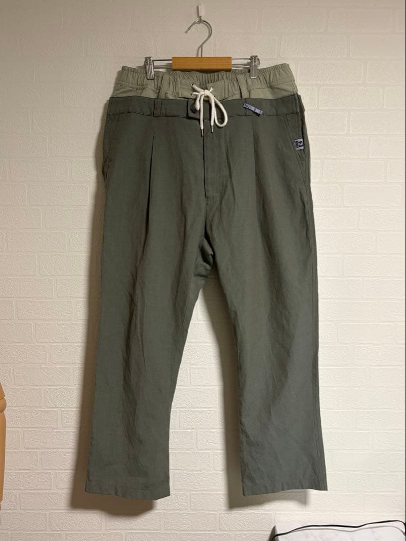 Maison Mihara Yasuhiro 2023ss ダブルウエストパンツ