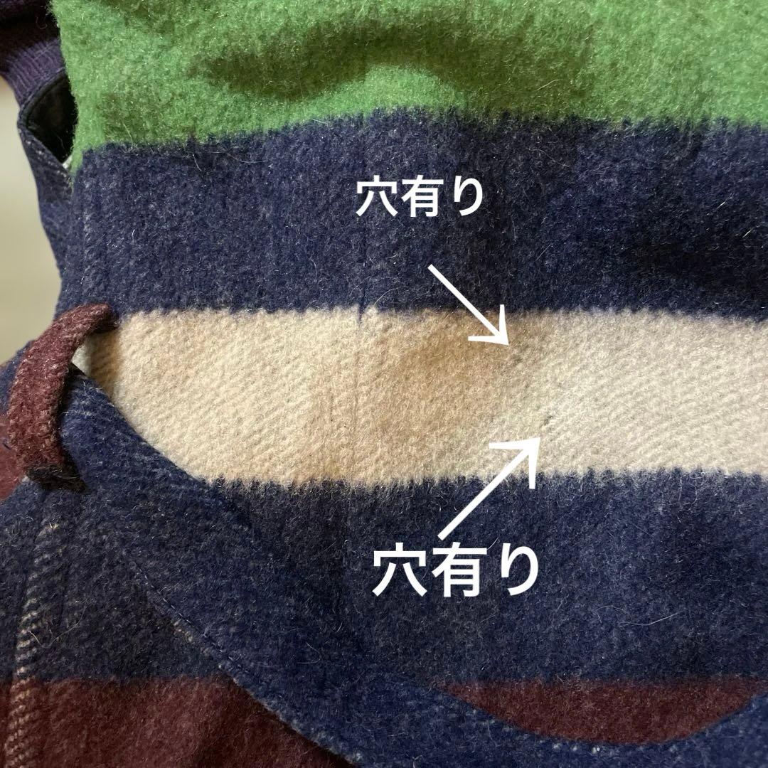 vintage マルチボーダー　コート