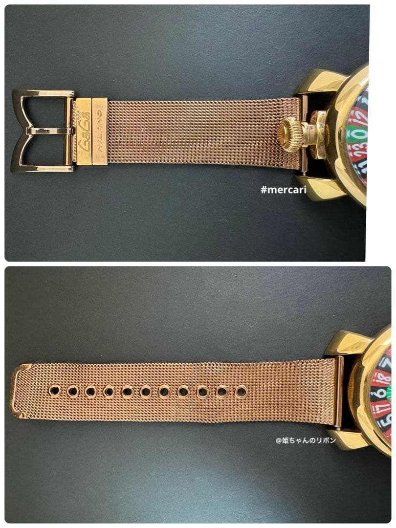 GAGAMILANO マヌアーレ48 手巻き　カジノルーレット