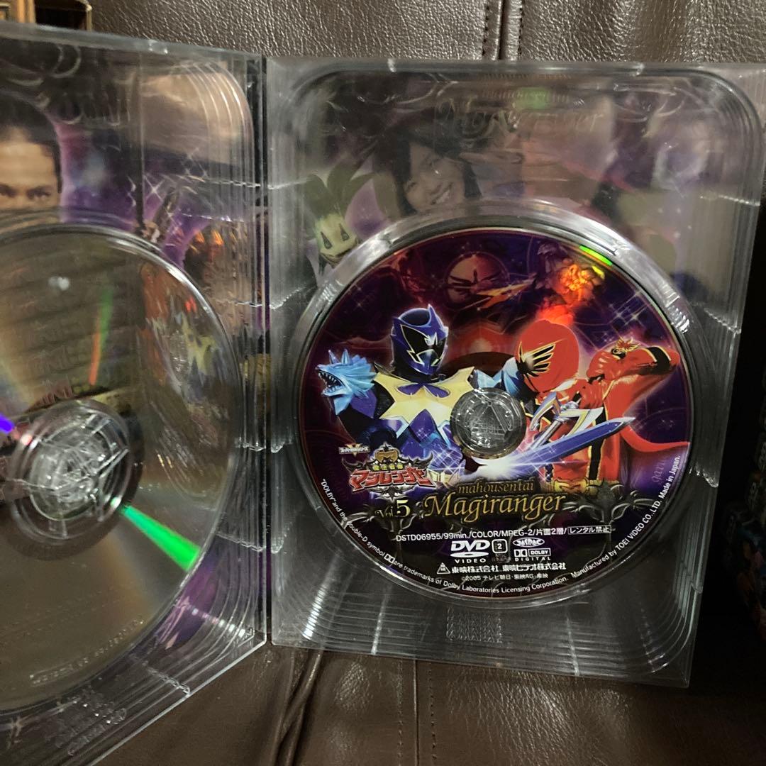 DVD 魔法戦隊マジレンジャー Vol.1～Vol.12 全12巻セット