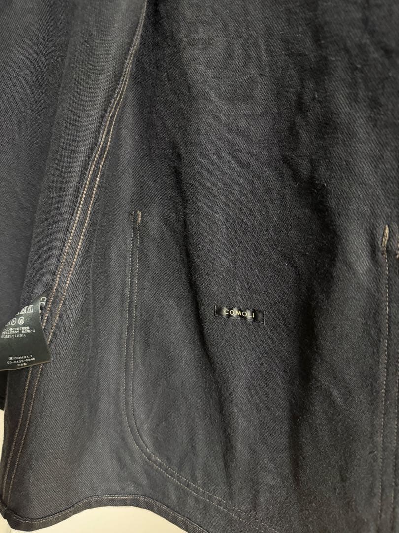 【本日限定価格】26SS BLACK DENIM WORK JACKET 2