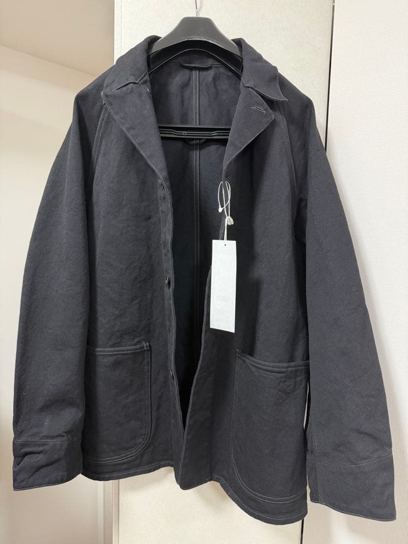 【本日限定価格】26SS BLACK DENIM WORK JACKET 2
