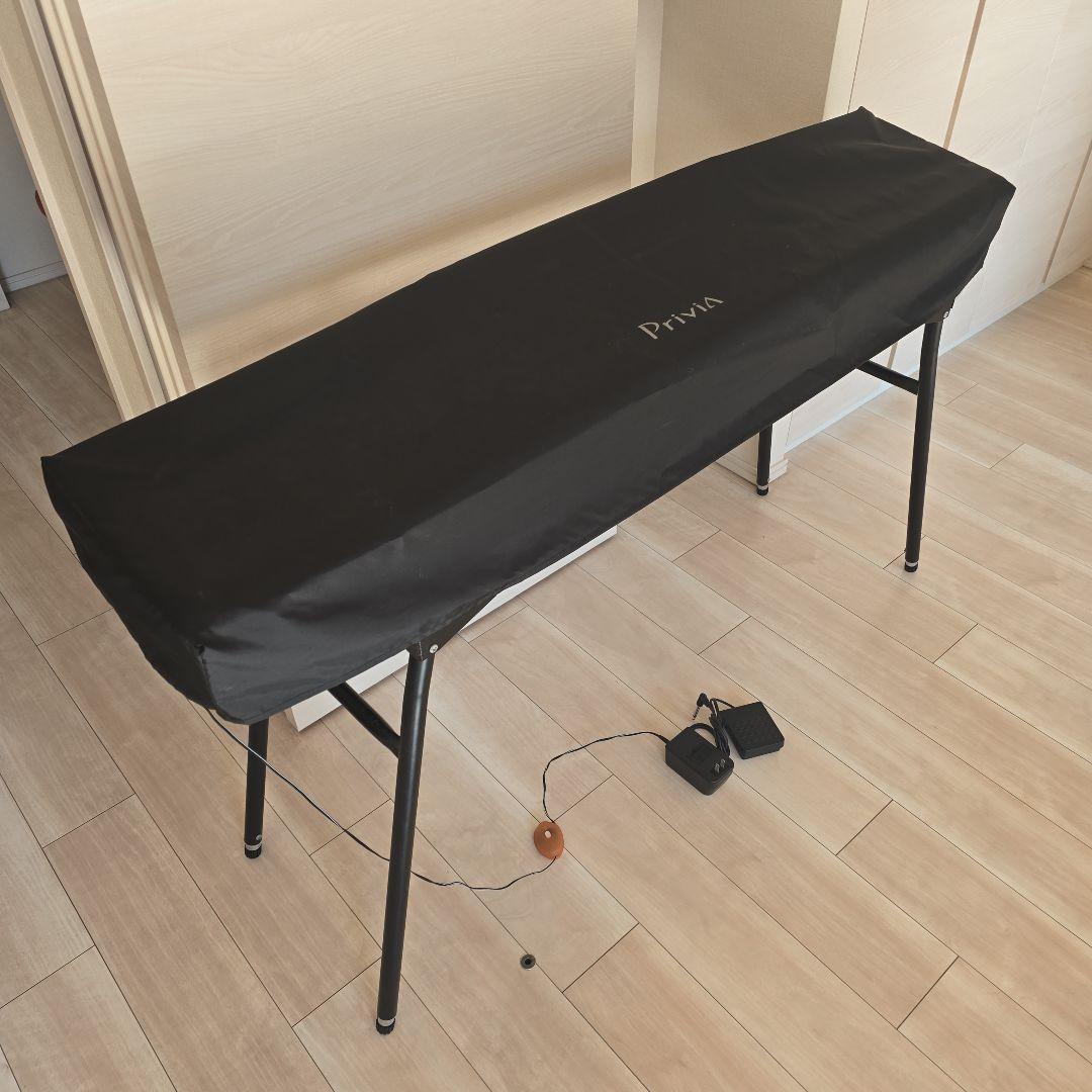 【CASIO】電子ピアノPX-110 【Privia】折り畳み脚付き