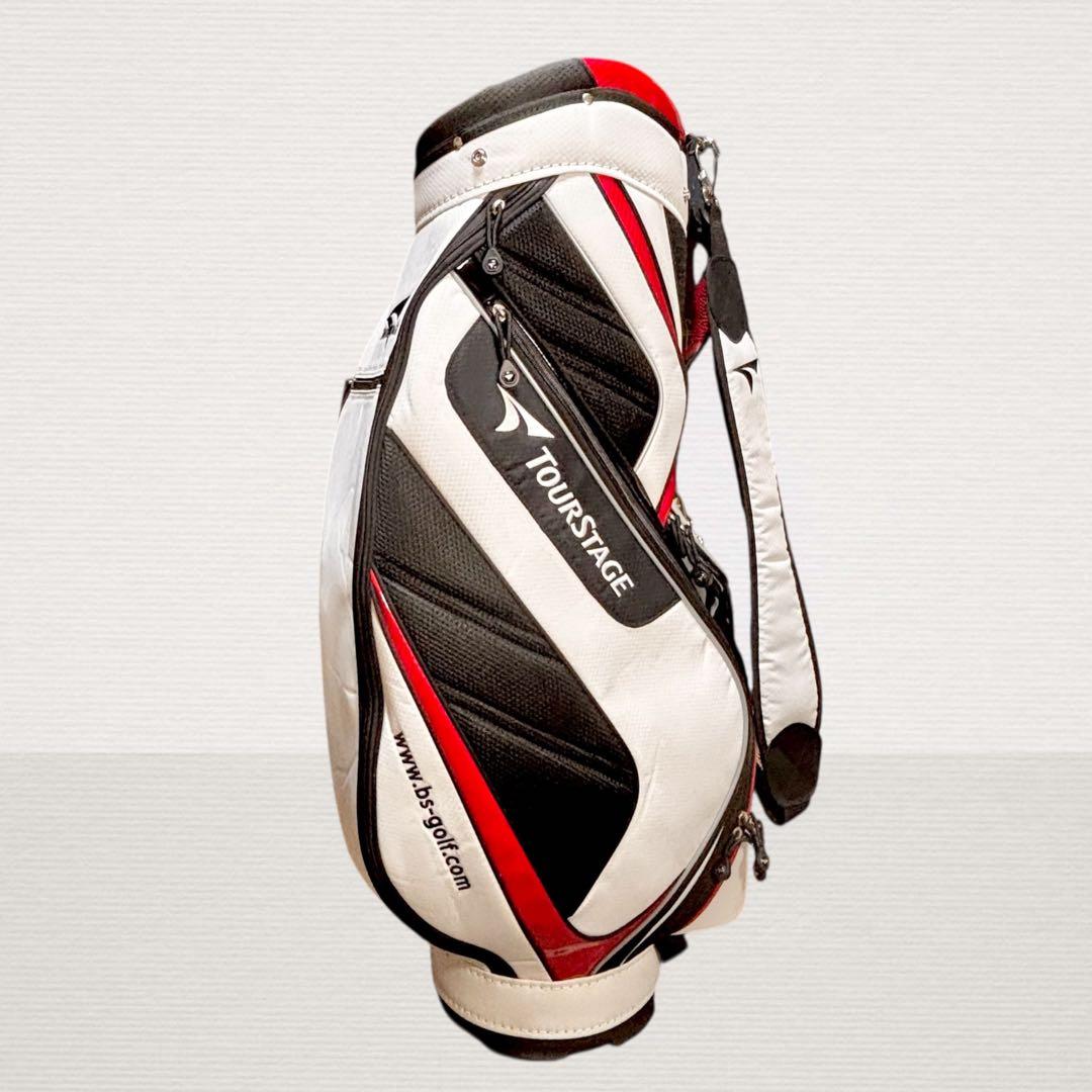 超美品　ブリヂストン ツアーステージ ゴルフ用キャディバッグ