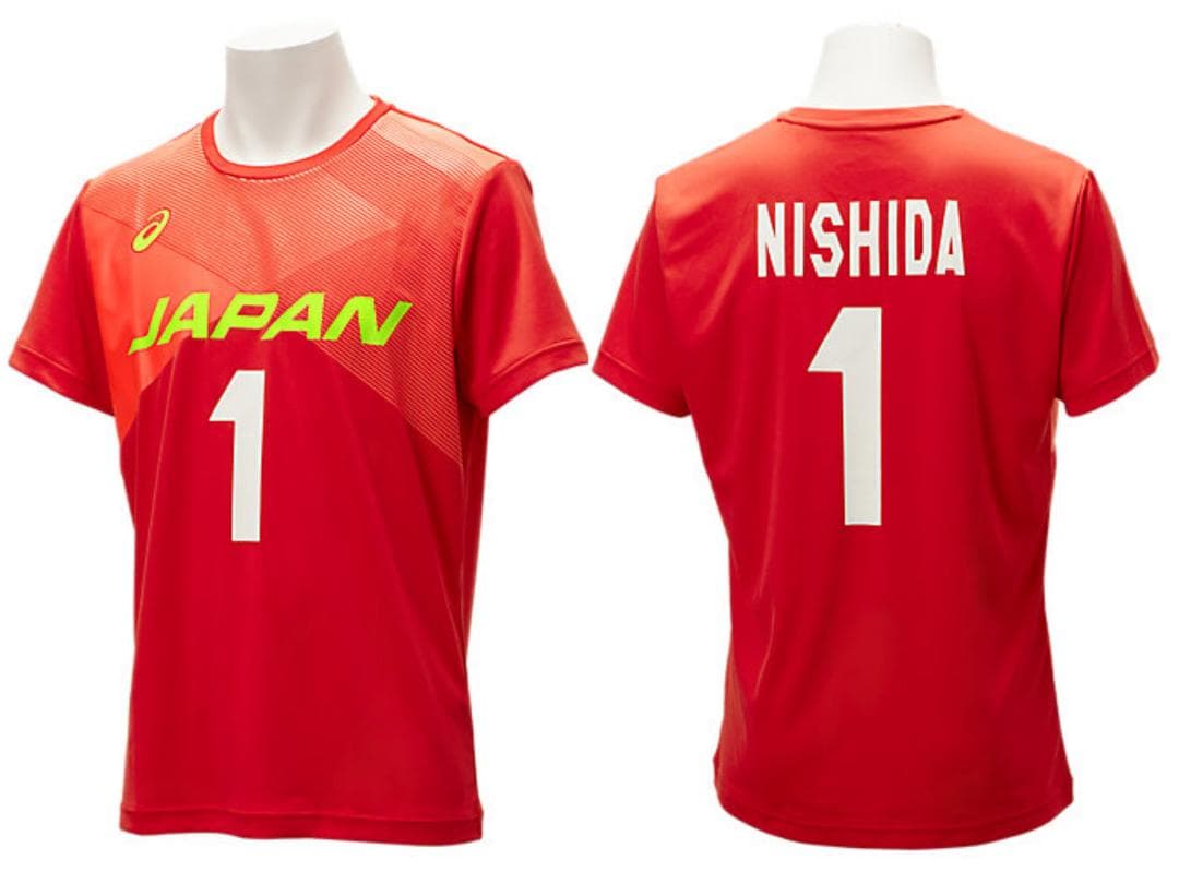 2022 バレーボール男子日本代表 応援Tシャツ 西田有志 XL
