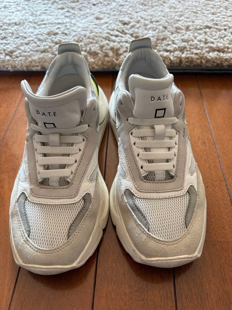 D.A.T.E. ホワイトスニーカー 37サイズ