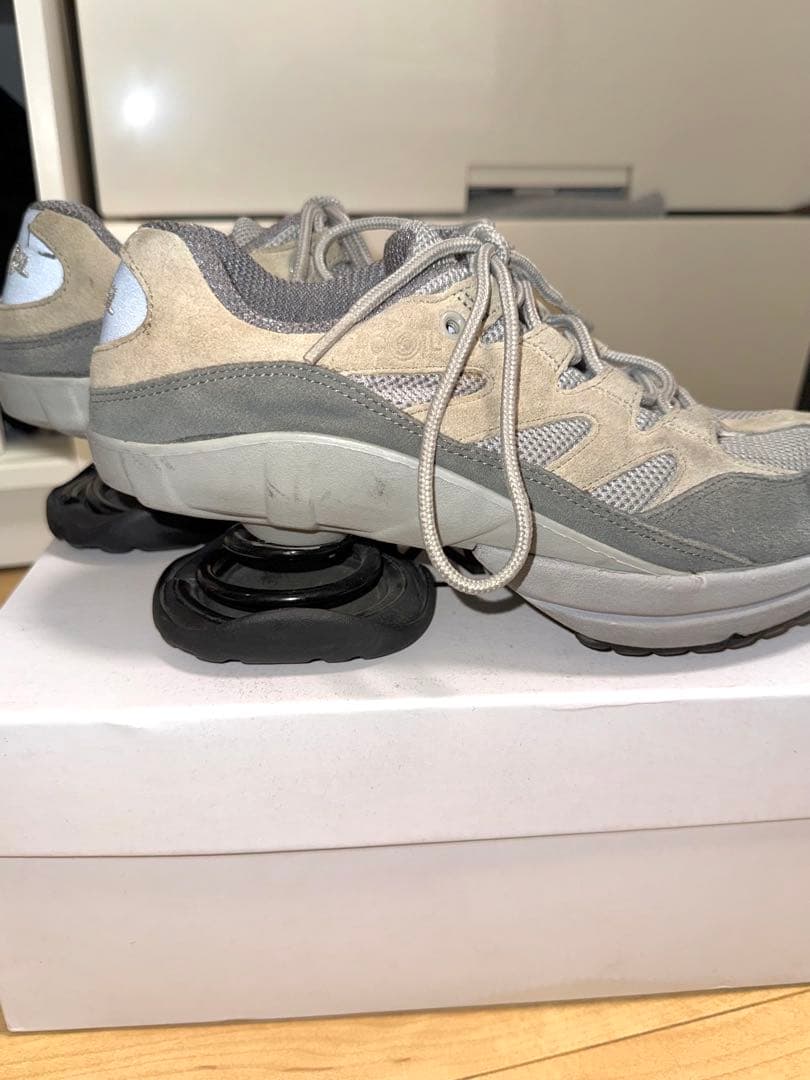 Z-COIL ジーコイル スニーカー 24.5 グレー 灰色