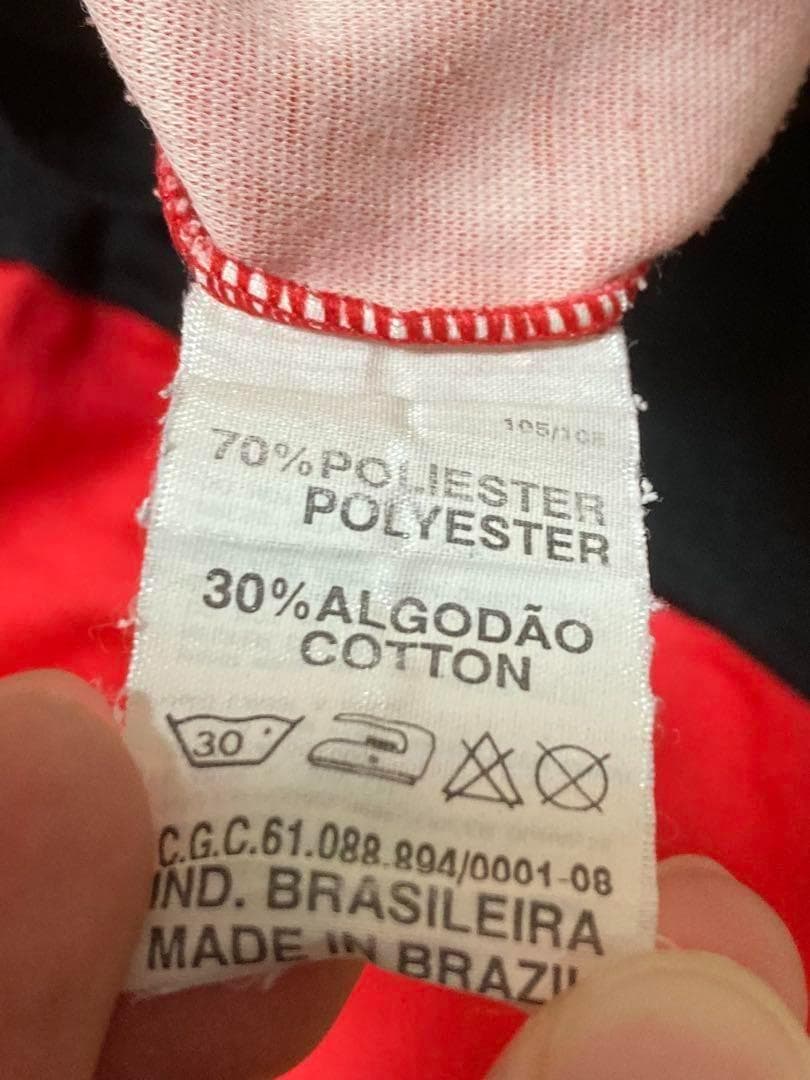 サンパウロ　ユニフォーム　長袖シャツ　ペナルティ　ブラジル製