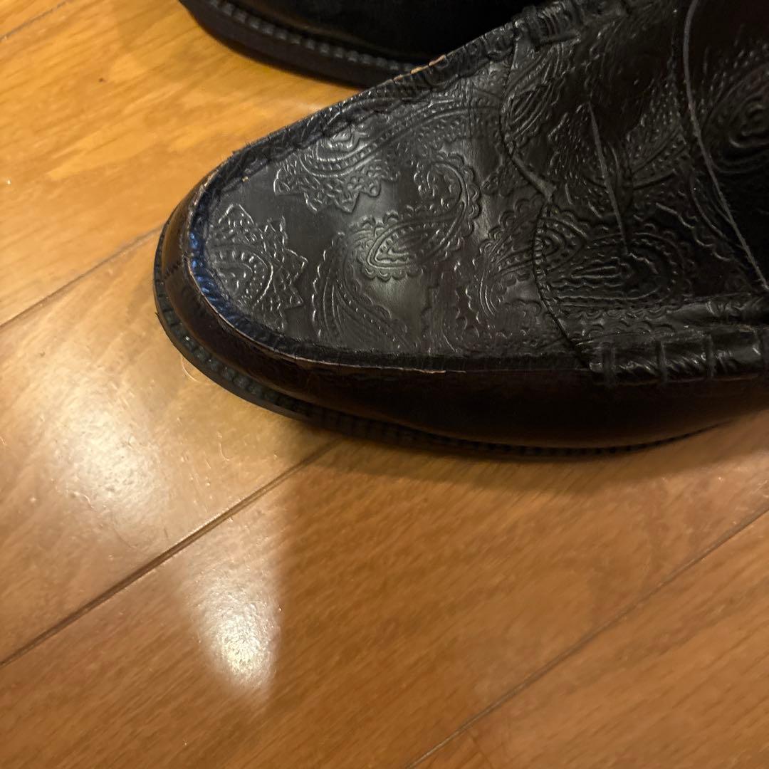 ケンフォード　全面ペイズリー　ローファー