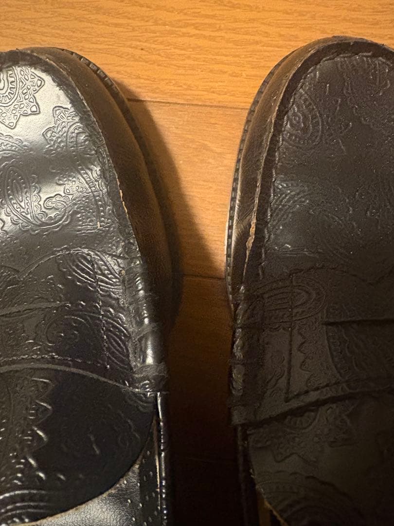 ケンフォード　全面ペイズリー　ローファー