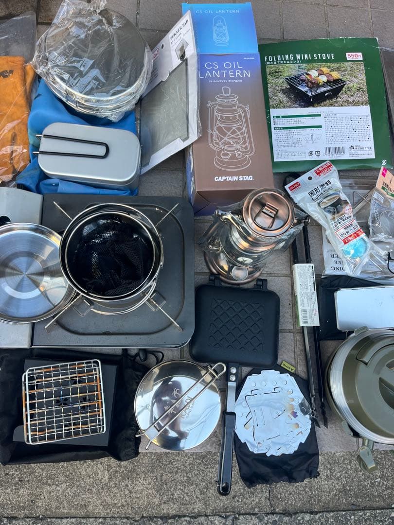 キャンプセットです