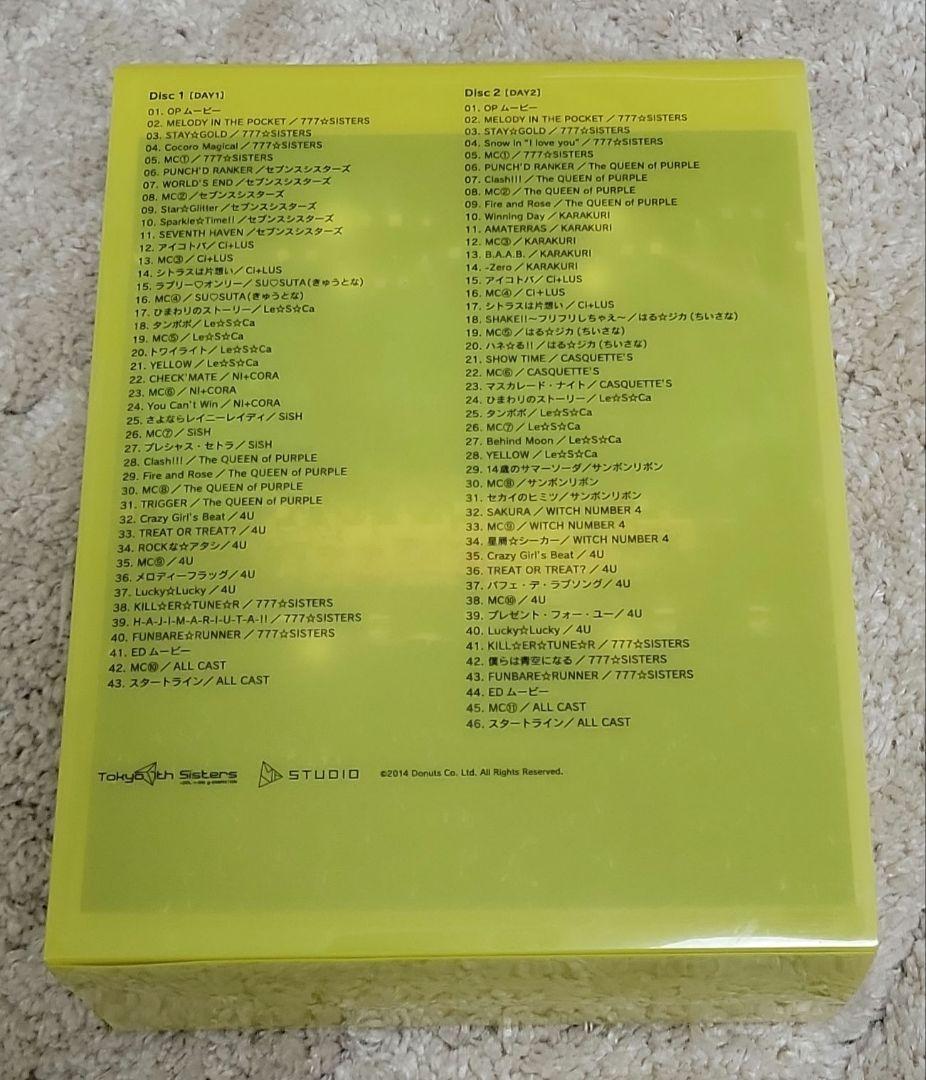 ナナシス4thライブブルーレイ初回限定盤（ブルーレイ2枚Tシャツフォトブック）