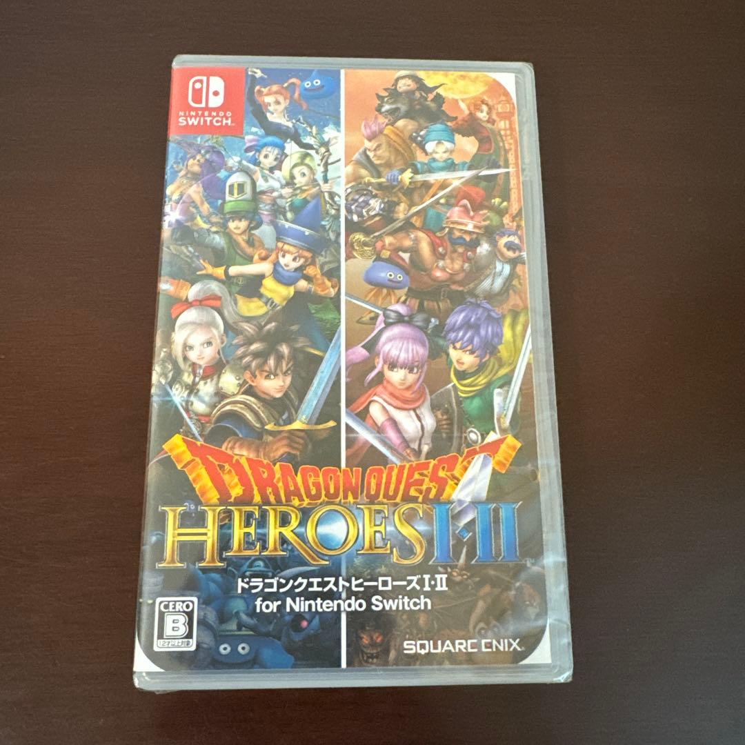 【新品未開封】ドラゴンクエスト ヒーローズ Ⅰ・Ⅱ　ニンテンドーSwitch