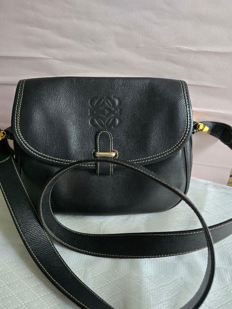 米*様 レザーショルダーバッグ　ロエベ