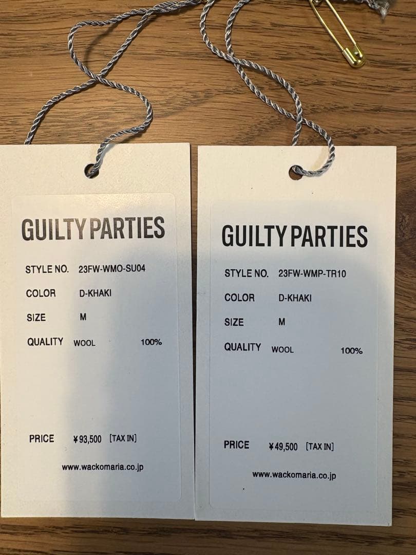 WACKO MARIA ワコマリア ドーメル セットアップスーツ Mサイズ