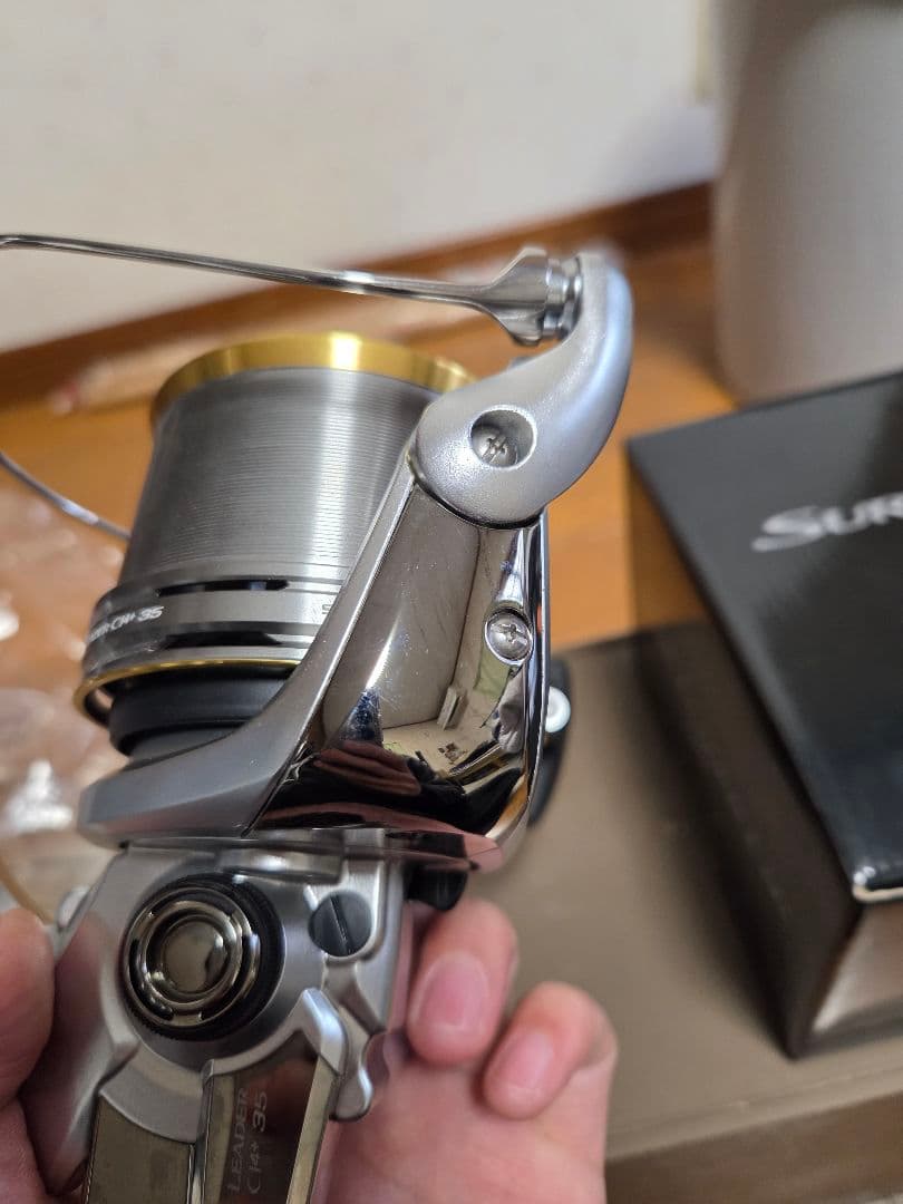 18 サーフリーダー　CI4+　35 細糸仕様　ライン付き