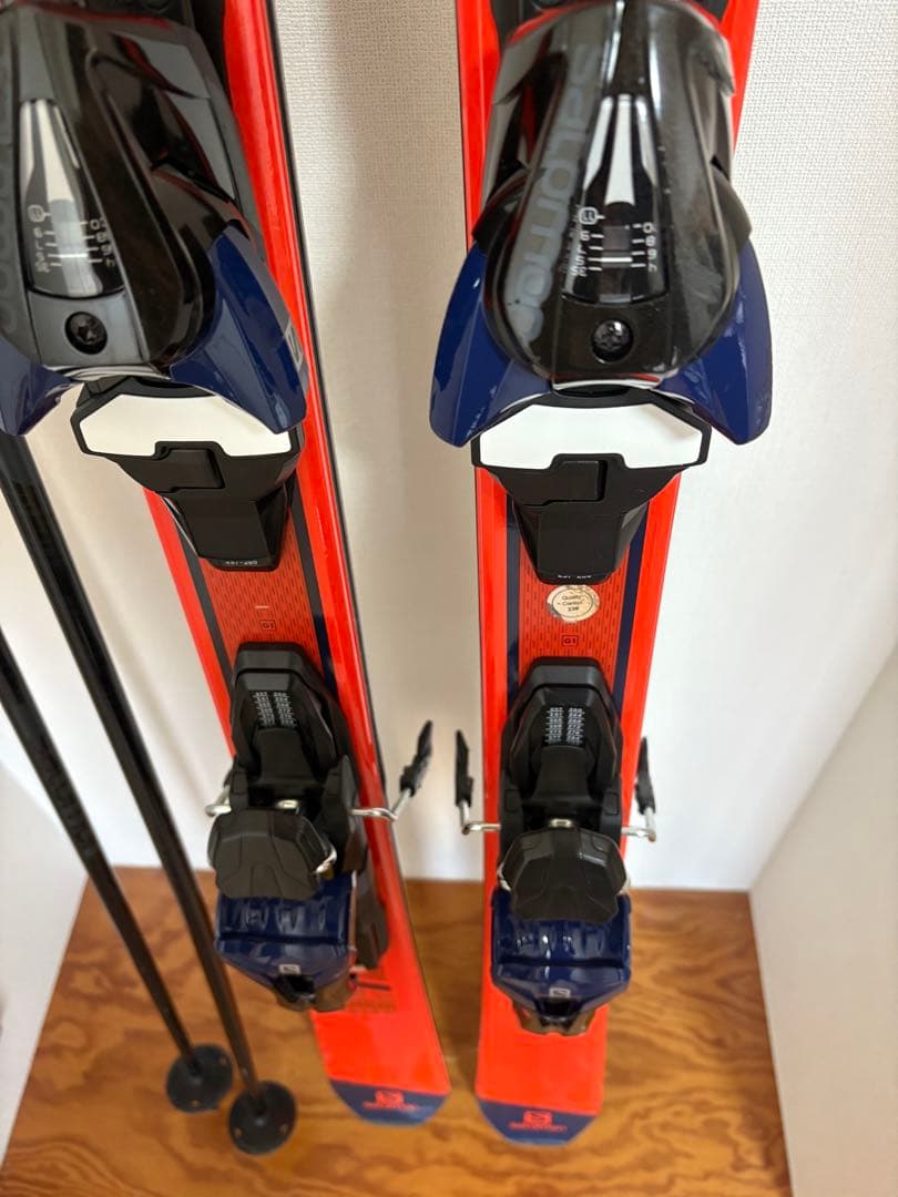 Salomon IMAX スキー 板 バインディング・ポール付き