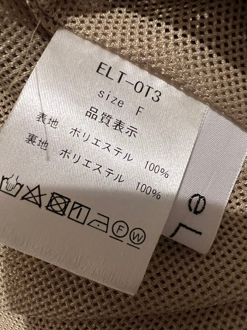 eLLa select shop エラ　トレンチケープコート