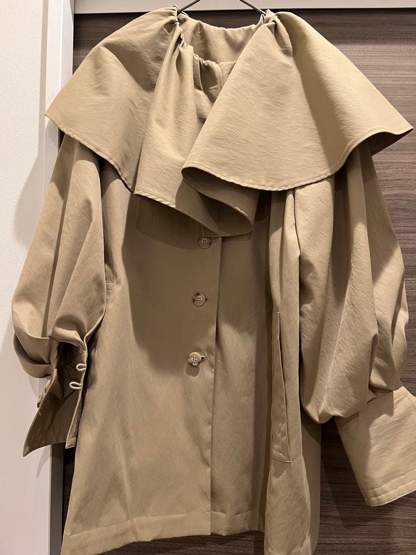 eLLa select shop エラ　トレンチケープコート