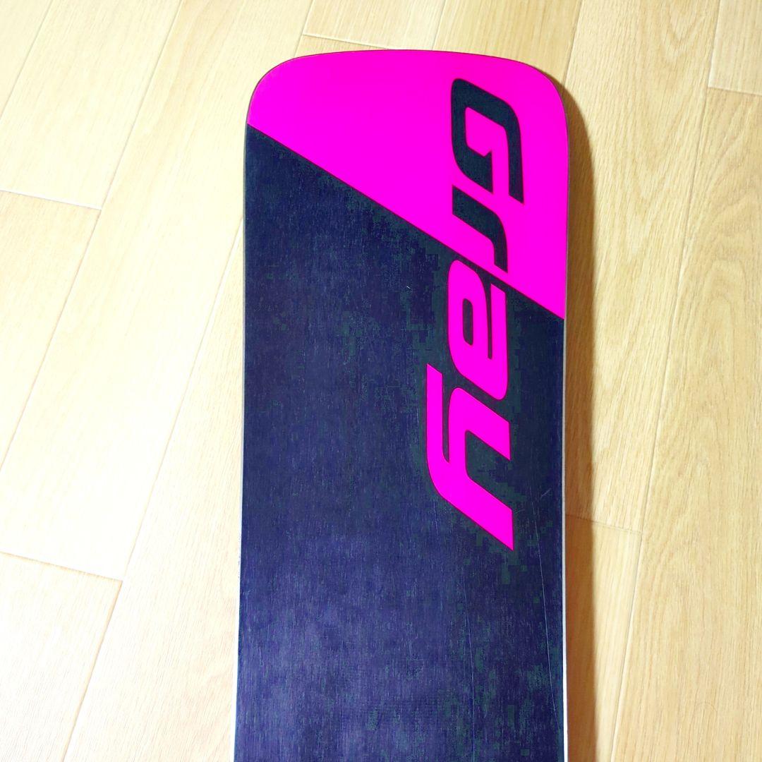 GRAYスノーボード Force 62 アルペンスノーボード グレイ