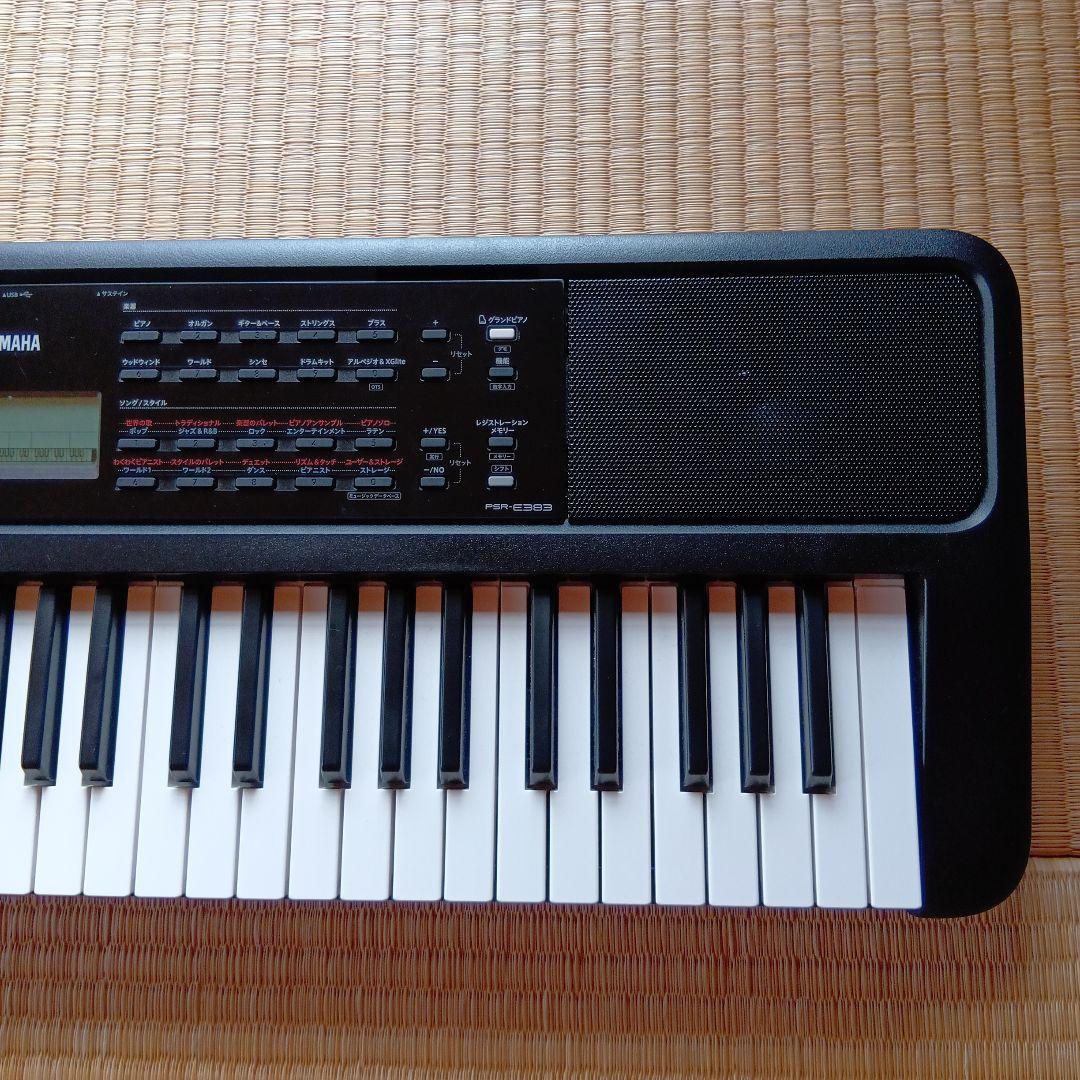 YAMAHA PSR-E383 デジタルキーボード61鍵盤