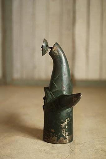 お*り様 太陽の塔　ブロンズ像　岡本太郎　1970　大阪万博　当時物