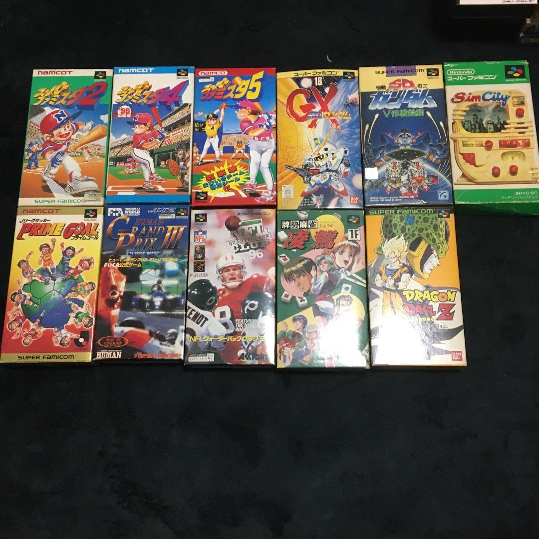 スーパーファミコン　ゲームソフト　11本セット　箱付き
