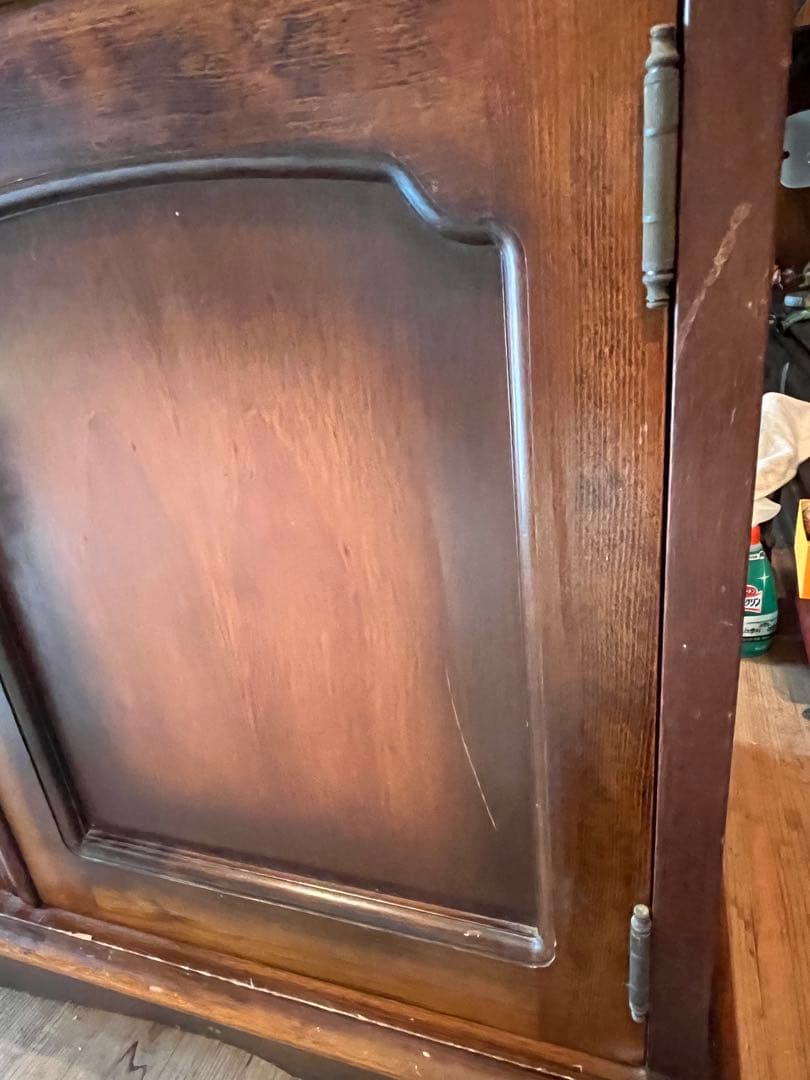 カリモク コロニアル 食器棚 カップボード インテリア アンティーク