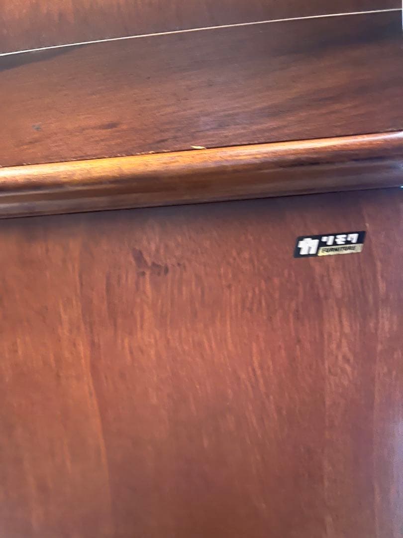 カリモク コロニアル 食器棚 カップボード インテリア アンティーク