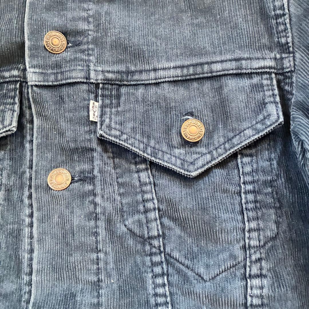 70s リーバイス Levi's 70505 コーデュロイ ネイビー　USA