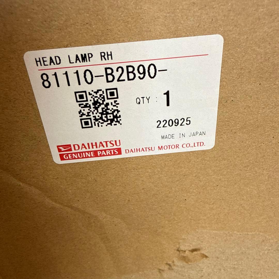 ムーヴ　キャンバス　LA850S LED ヘッドライト　右側　美品