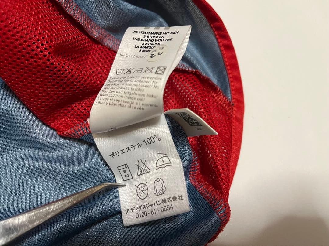 adidas (アディダス) AC Milan 04-05 長袖シャツ Mサイズ